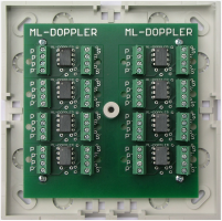 Meldelinien Doppler 8-fach in der Standardversion im Gehäuse