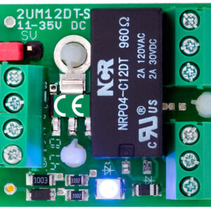 Miniatur-Relaisplatine mit Selbsthalte-Funktion 2UM12DT-S-EN V4.0