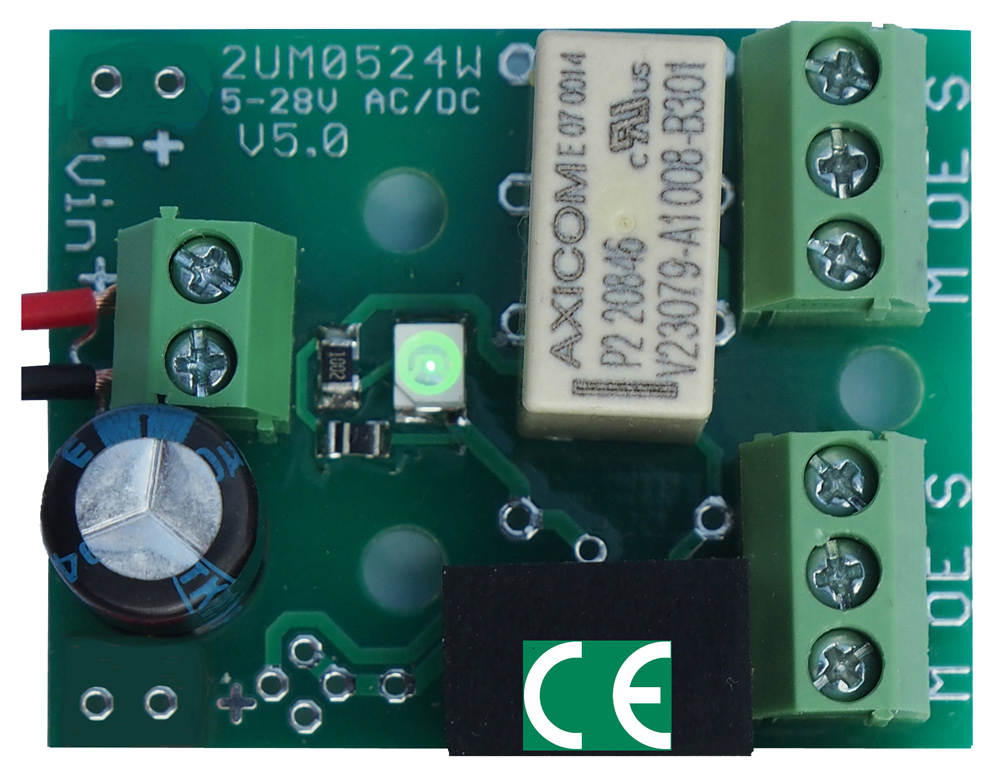 Miniatur-Relaisplatine "2UM0524W-EN", V5.0