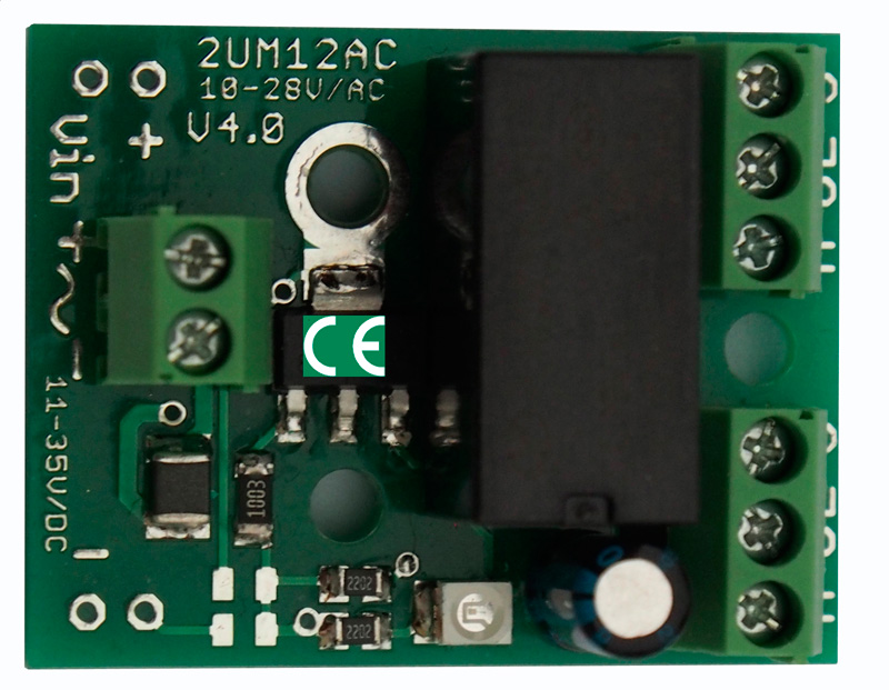 Miniatur-Relaisplatine "2UM12AC-EN", V4.0