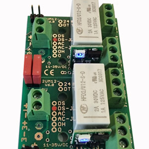Miniatur-Relaisplatine ohne Schaltverstärker, anreihbar 2UM12DS-J-EN (V7.0)