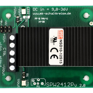 Spannungswandler-Platine "SPW10-5", 5V, 10W