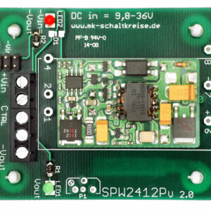 Spannungswandler-Platine "SPW5-5", 5V, 5W