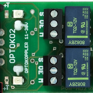 Miniatur 2-fach Optokoppler-Relaisplatine "OPTOKO2"