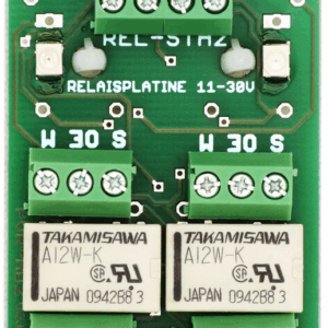 Miniatur 2-fach-Relaisplatine "REL-STA2-J"