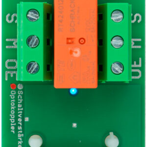 Leistungsplatine, Schaltspannung "230A1224O" V3.1&ldquo; 230V/AC 2 x 8A